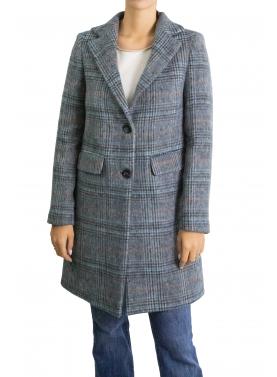 Cappotto principe di galles in lana